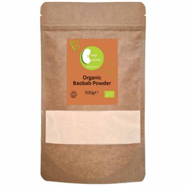 Organic Baobab Powder - Certified Organic - by Busy Beans Organic (500g)
