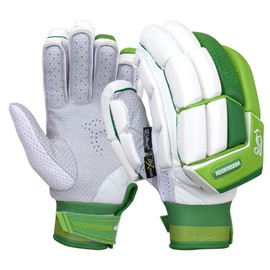 Kookaburra Batting Gloves 2020 Kahuna Pro Batting Gloves (for Adults, Left Hand), White, Over Sized Adult Left