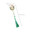 CAXUSD 1Pc Chinese Style Metal Bookmark with Hallow Decorative and