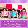 Life is a Doodle Diary with Lock and Key -