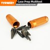 TYRWEEY Case Prep Multitool, Case Chamfer Deburring Tools for Reloading,