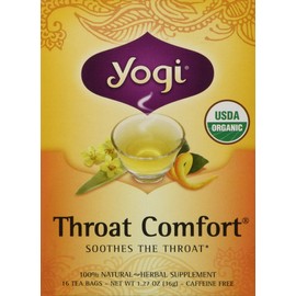 Yogi Tea Throat Comfort Herbal Tea 1.27 Ounces
