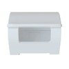 LUEXBOX 2 Pack Plastic Razor Holders With Cover for Shower,