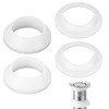 4pcs Universal Basin Drain Gasket, Silicone Seals Drainage Ring Bathroom