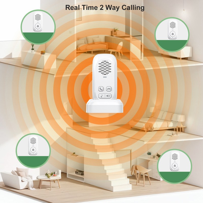 2 Way Voice Intercom 300m Long Distance Wireless Voice Intercom
