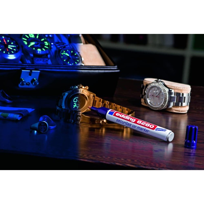 Edding 8280 Special Marker Securitas UV Marker Pen, 1.5 –