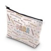 TSOTMO Para Teacher Gift Teaching Assistant Gift Paraprofessional Makeup Bag