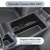 SKTU Central Armrest Storage Box compatible with Hyundai Tucson NX4