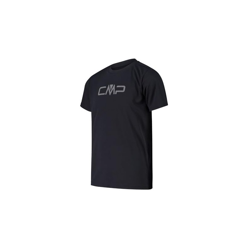 CMP T-Shirt Maglietta, Antracite-Grey, 164 Unisex-Bambini e Ragazzi