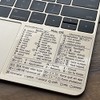 Synerlogic (Universal) Mac OS Reference Keyboard Shortcut Sticker, No-Residue Transparent