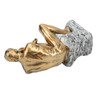 Thinker Statue Retro Style Energetic Lines Stable Nonslip Durable Resin