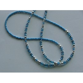 Handmade NAUTICAL ANCHOR CRUISE CRYSTALS EYEGLASSES HOLDER CHAIN NECKLACE LOBSTER CLASPS