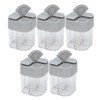 5pcs 4 in 1 Spice Container Seasoning Spice Shaker with