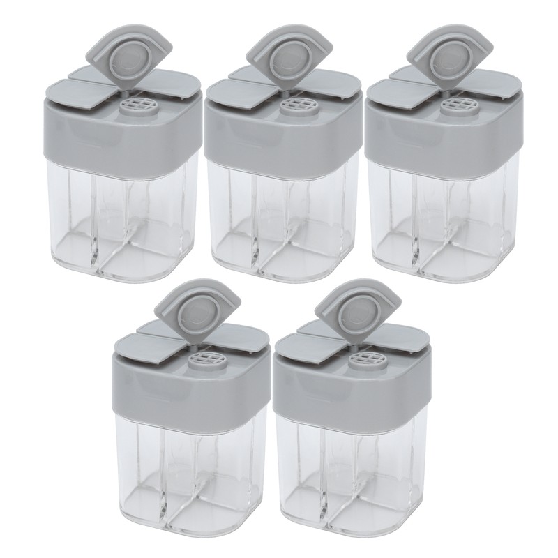 5pcs 4 in 1 Spice Container Seasoning Spice Shaker with
