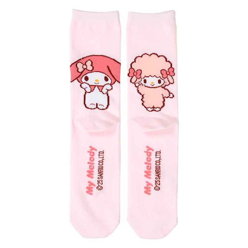 Sanrio Crew Socks My Melody Socks 9-10 inches 388904