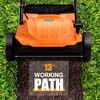 ARNOT Lawn Dethatcher & Scarifier, 2-in-1 Electric Corded Lawn Dethatcher,