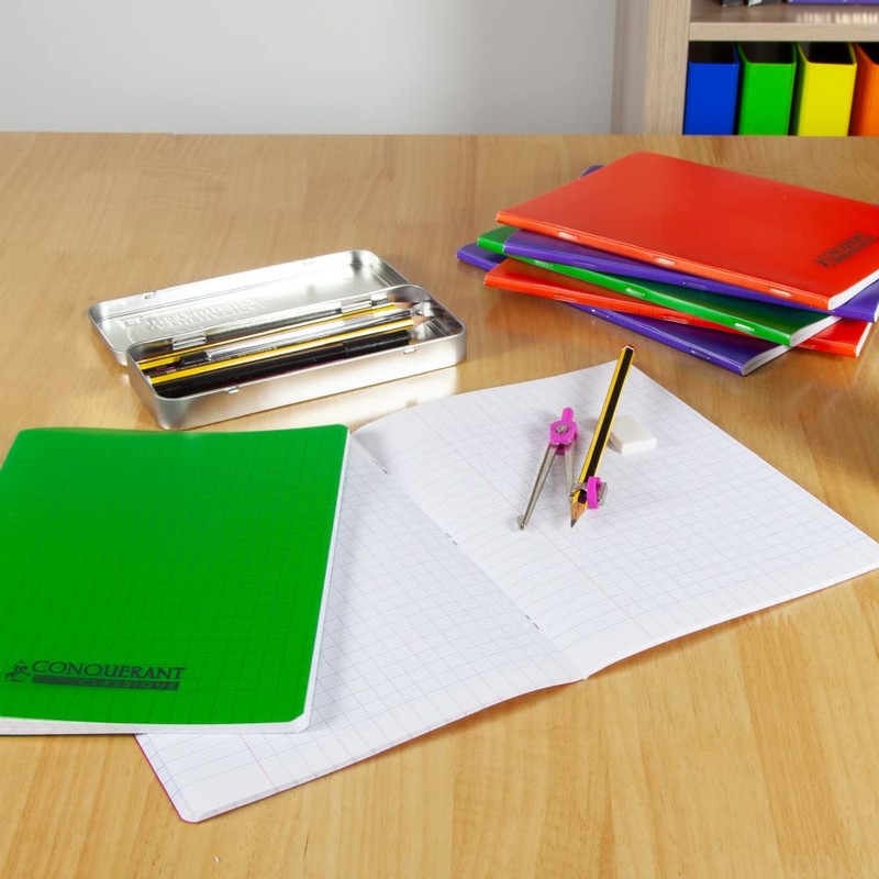 Conquérant Pack of 3 Notebooks 17 x 22 cm 96