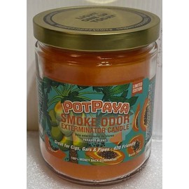 Smoke Odor Exterminator 13 oz Jar Candle,PotPaya (1) Candle
