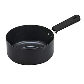 Pearl Metal HB-5651 Tempura Pot, 7.1 inches (18 cm), Induction Compatible, Easy to Fry French Fries, Fryer Included