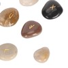 25pcs Rune Stones Set Good Luck Eliminate Negativity Lightweight Divination