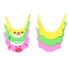 3PCS Baby Shower Bathing Cap Cartoon Frog Pig Bear Shampoo
