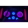 JHB Set 2PCS 6.5" Remote APP RGB Color LED Rings