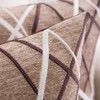 MIULEE Throw Pillow Case Cushion Covers Modern Line Decorative Square