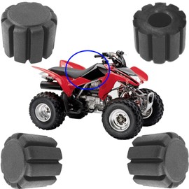 Gas Fuel Tank Cushions Mounts Rubber Grommets for Honda ATC200X ATC250R ATC350X TRX 300EX 400EX TRX400X TRX700XX XL100S XL80S XR100 XR80 TRX250X TRX250R CBR1100XX (Replace: 17611-HA5-00) (Size-4 Pack)