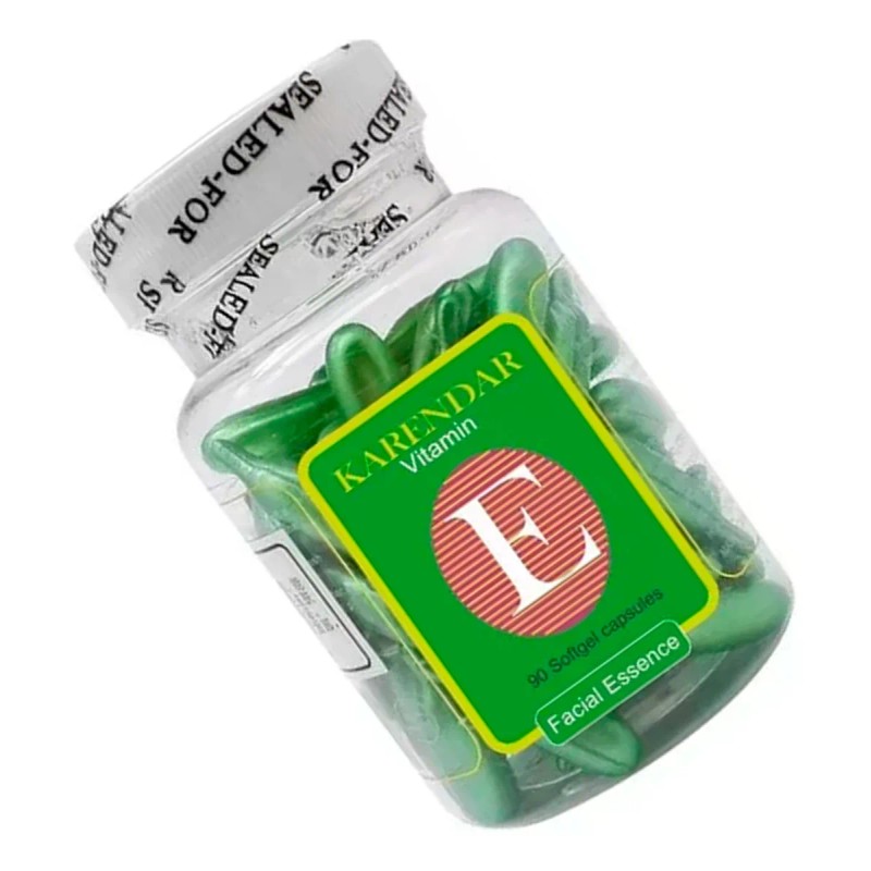 Vitamina E Natural En Capsulas Facial Piel Arrugas Manchas
