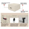 Porch Shield Fire Pit Cover - Waterproof 600D Heavy Duty