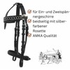 AMKA Leather Travel Bridle without Blinders