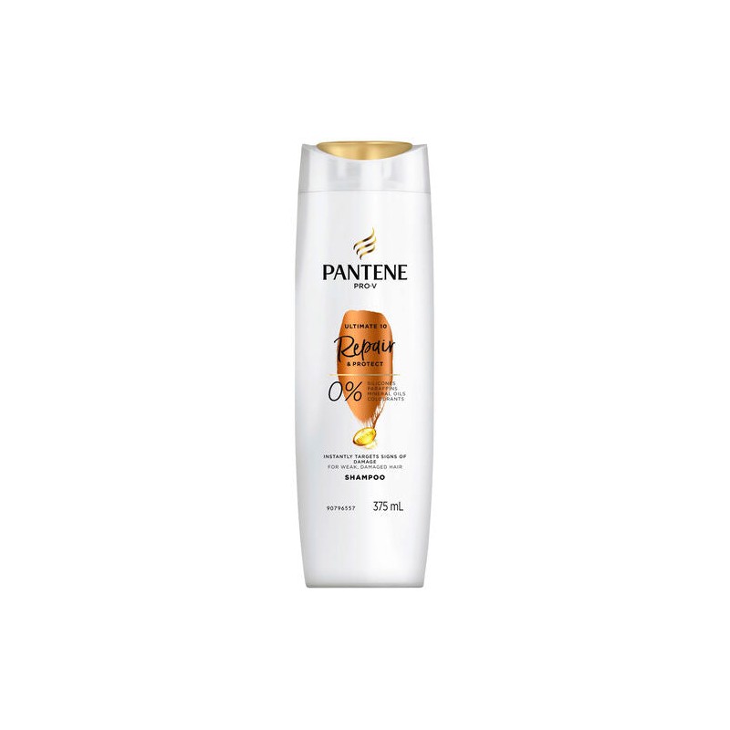 Pantene Ultimate 10 Repair & Protect Shampoo 375ml