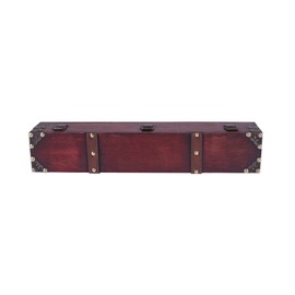 Witch Wizard Handcrafted Wood Magic Wand Box, 18 inch, Mahogany