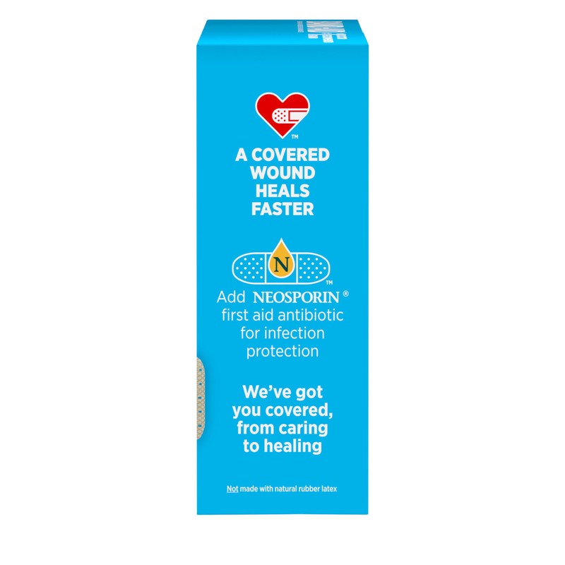 BAND-AID Brand Sheer Spots Adhesive Small Square Bandages, Sterile, Individually