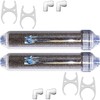 RO/DI 2 Color Changing Refillable 2X10 Clear Inline Cartridges 4