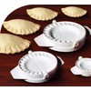 Ibili Dumpling Maker Set 5.5/7.5/9.5/12.5 cm 4-part, plastic, white