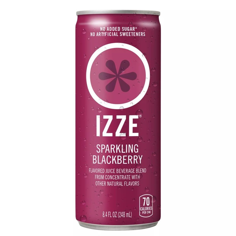 Izze Sparkling Juice, 4 Flavor Variety Pack, 8.4 Fl Oz