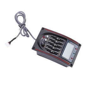 5 Band Acoustic Guitar Preamp EQ LC-5 Equalizer Tuner Amplifier Piezo Pickup LCD