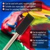 Bates- Foam Paint Brushes, 1", 12 Pack, Sponge Brushes for