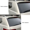2PCs Rear Window Side Spoiler Automobile Rear Windowshield Spoiler Replacement
