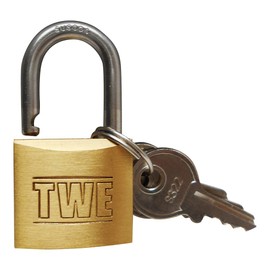 AIAI TWE Stainless Steel Hanging Lock 25MM Security Storage Shed Door Lock IB-080