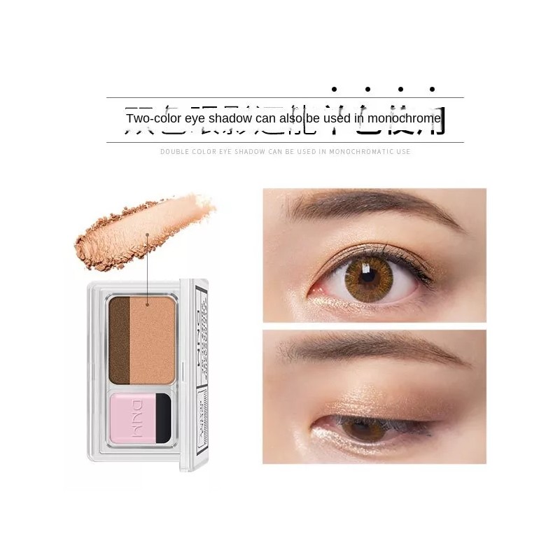 DNM Mini Paleta Sombra Ojos Duo Glitter Dnm Beauty Brillante