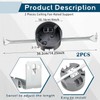 Therwen 2 Pcs Ceiling Fan Brace Electrical Box 14.25 to