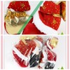 COSSA Christmas Decoration Santa Claus Figure Climbing Rope Santa Ornament