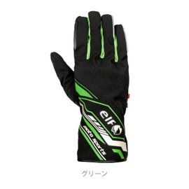 Elf ERG-A520 All Season Motorcycle Gloves Atlante Gloves Green M Size