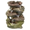 Sunnydaze Tabletop Water Fountain - Relaxing Indoor Desktop Water Feature