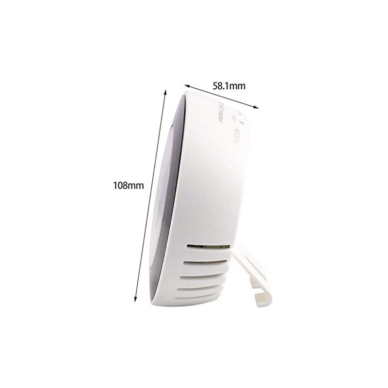 Seben HT-501 CO2 Meter for Room Air with Alarm Function,