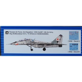 Trumpeter 1/72 001677 Mig 29 Ub Fulcrum Izdeliye 9.51, Game