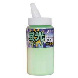 シンワ測定(Shinwa Sokutei) チョーク チョークライン用 粉チョーク 蛍光グリーン 300g 78030