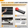 GOOACC RGB Truck Bed Light Strip 2PCS 60" 180 LEDs